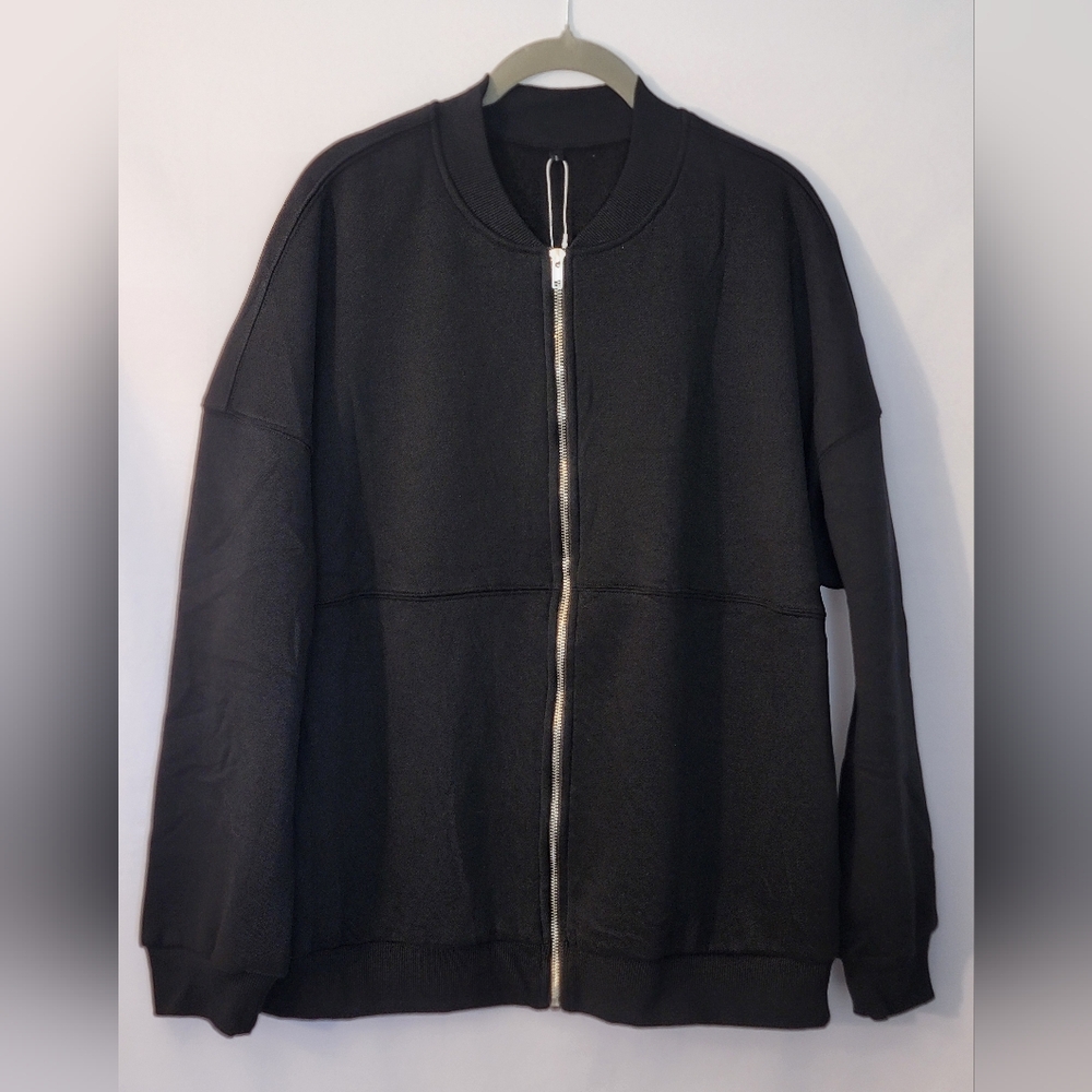 NWOT Anrabess Womens Black Jacket Size L